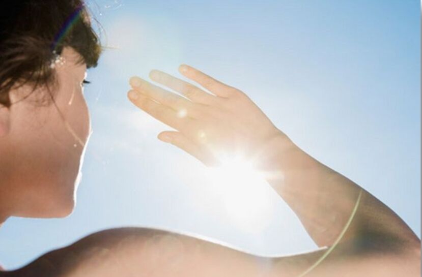vystavenie pokožky slnečnému žiareniu urýchľuje jej starnutie