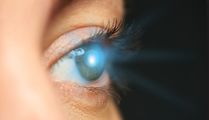 omladenie pokožky okolo očí laserom
